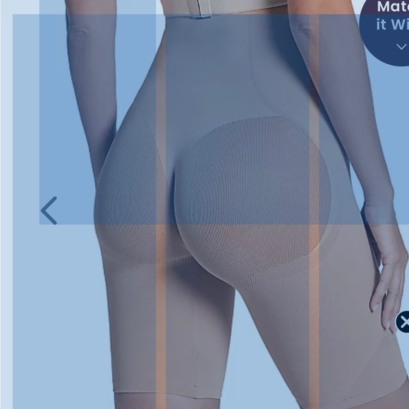 Leonisa INVISIBLE MID-THIGH BODY SHAPER COMFY CONTROL. Darker then a nude color - Picture 6 of 9